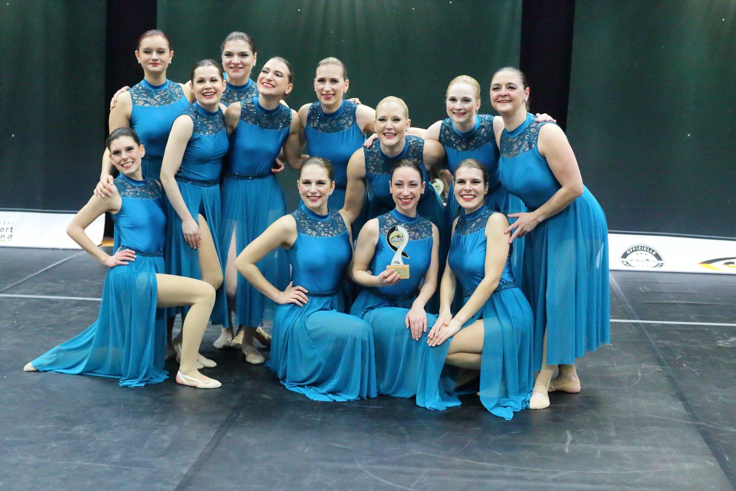 CfL Danceteam bei der Siegerehrung