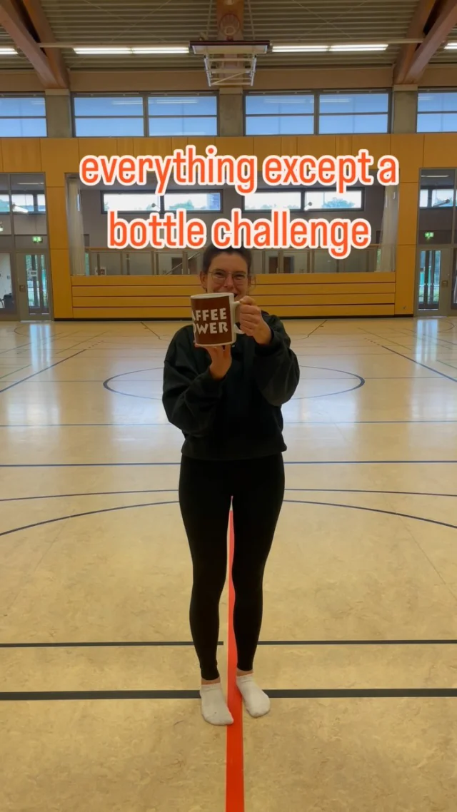 Everything except a bottle Challenge! 🧡

#challenge #dance #berlin #fun #train #cheer