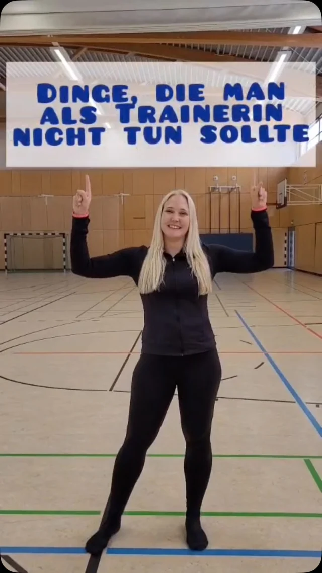 Dinge die man als Trainerin nicht tun sollte 😂

#train #dance #danceberlin #fun #team